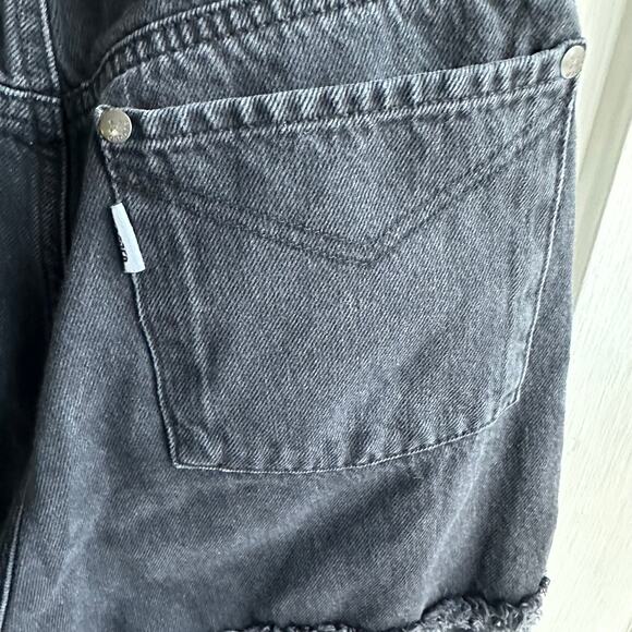 Free People The Ragged Priest Stripe Panel Mom Jeans - Picture 8 of 11